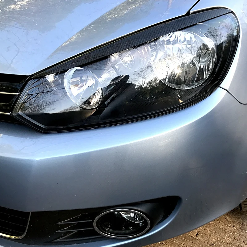 Автомобильная фара брови наклейка украшение для Volkswagen Golf 6 Mk6 Vi аксессуары