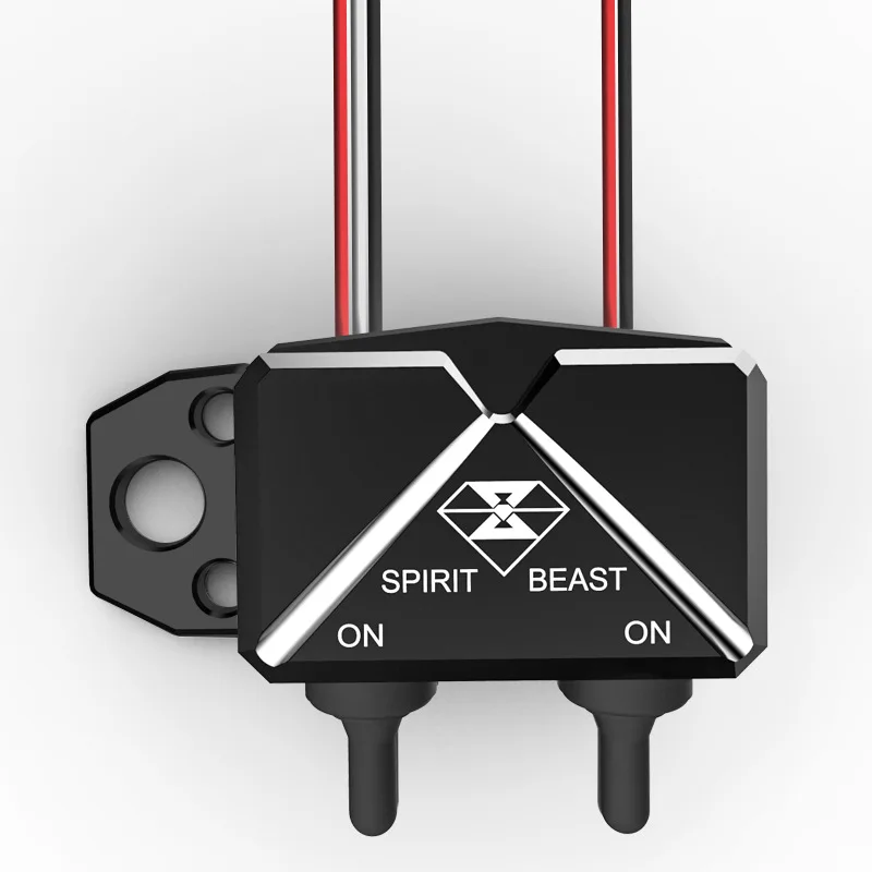 Spirit beast motorcycle switch with line moto modified accessories double for dangerous light decoration | Автомобили и мотоциклы