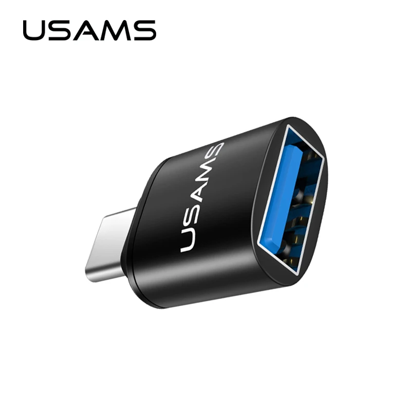 Otg адаптер от Тип C 3 0 USB USAMS для передачи данных 2 в 1 зарядки и синхронизации c типа