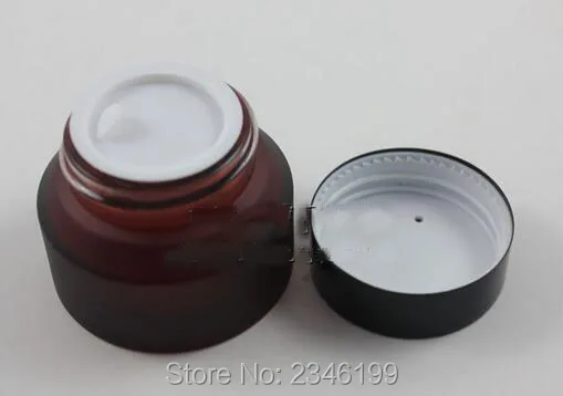 30G 30ML Rose Red Color Glass Jar Cosmetic Cream Sample Packing Container Frost Skin Care 18pcs/lot | Красота и здоровье