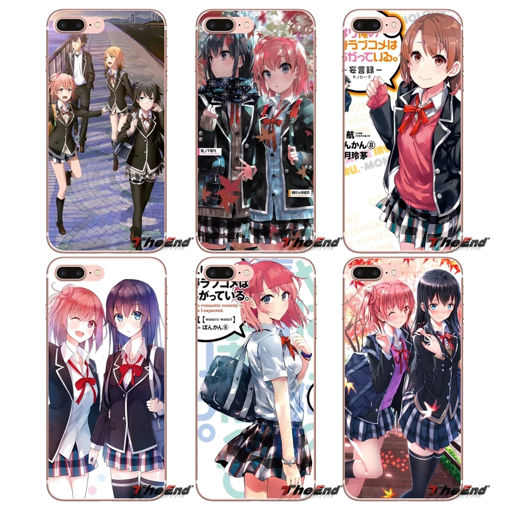 Yahari Ore no Seishun Love Comedy чехол для телефона HTC U11 One M7 M8 A9 M10 E9 Desire 630 530 626 628 816 820 Motorola G G2 G3 |