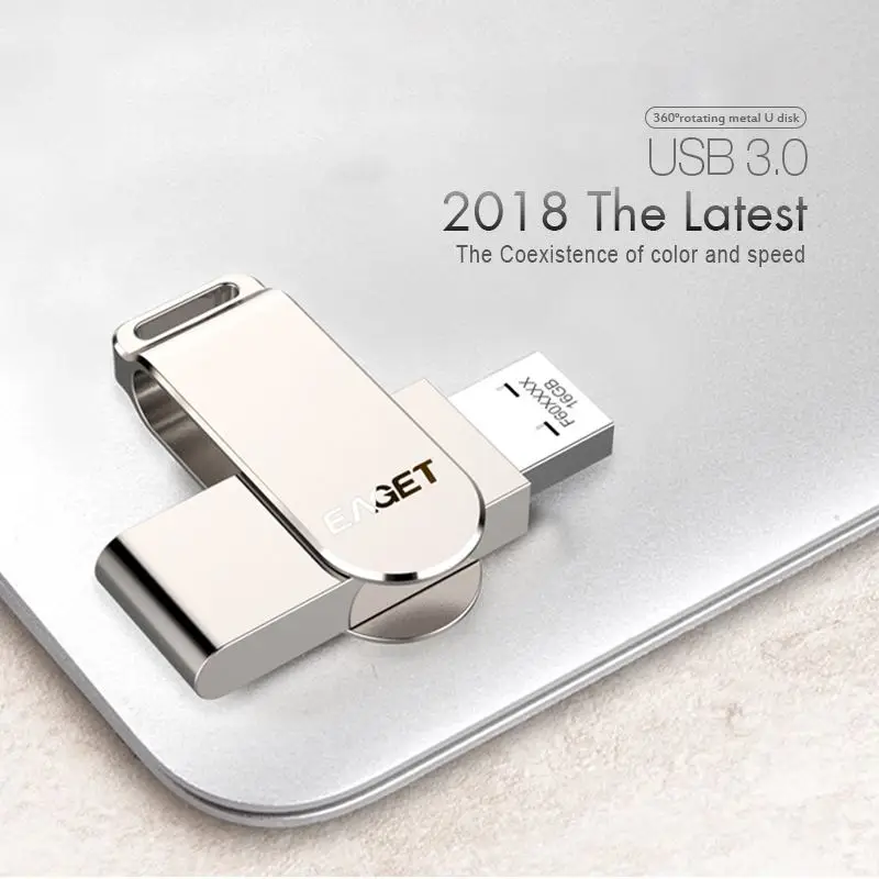 EAGET F60 128G USB флеш-накопитель USB 3,0 USB флеш-накопитель высокоскоростной флеш-накопитель мини-флеш-накопитель карта памяти