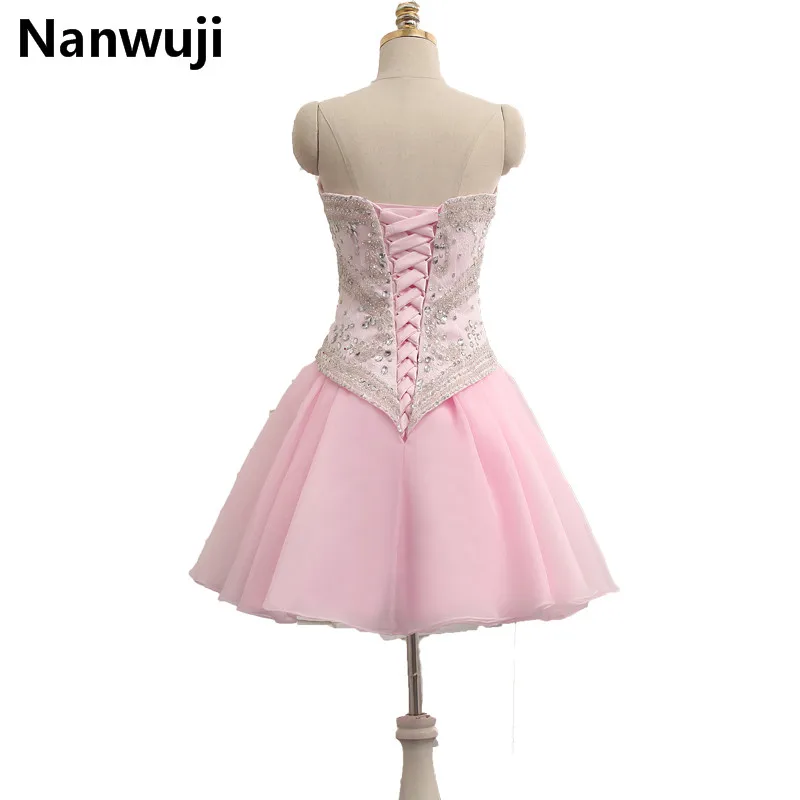 Женское бальное платье со съемной юбкой розовое до пола из органзы с оборками