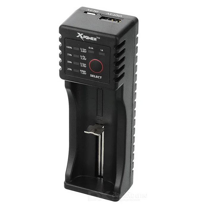 2 шт. Keeppower 26650 5200 мАч P2652C защищенная перезаряжаемая батарея с Xpower C1 умное зарядное