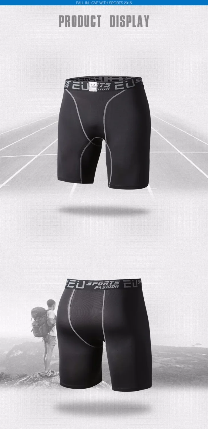 Мужские бриджи повседневные укороченные брюки обтягивающие шорты для фитнеса