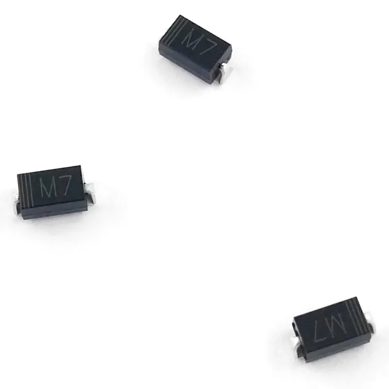 MCIGICM 100 шт. M7 1N4007 диод SMD 1A 1000 В выпрямительный диод|1n4007 diode|rectifier diodediode smd |