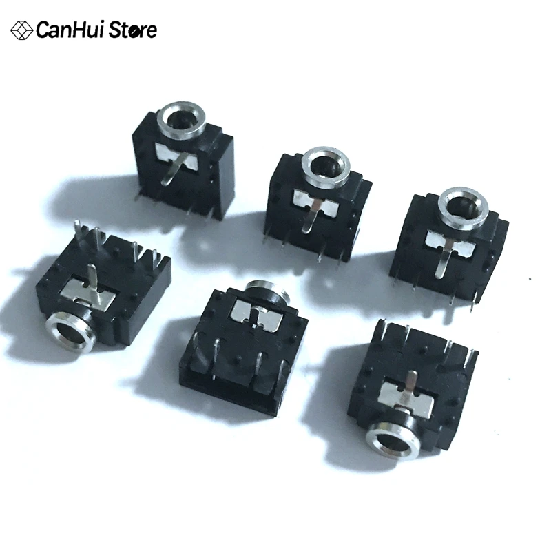 10 шт./лот 3 5 мм контактный разъем стерео аудио PCB 3F07 Новый|pcb connector|pcb socket connectorlot lot |