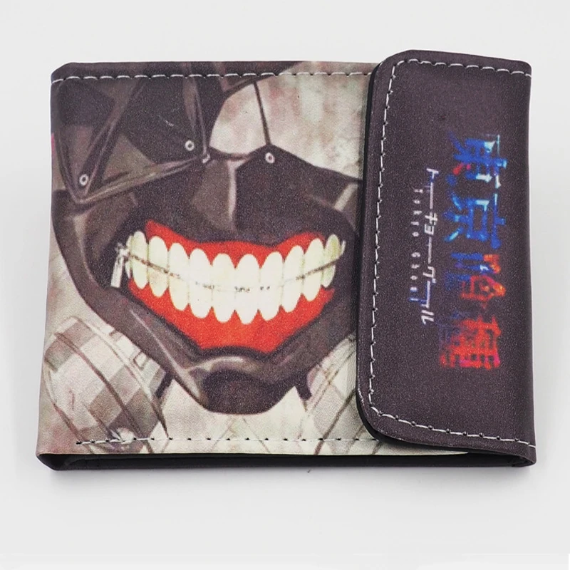 Японский аниме Токийский Гуль канеки Кен дизайн маски PU короткий кошелек тип A |