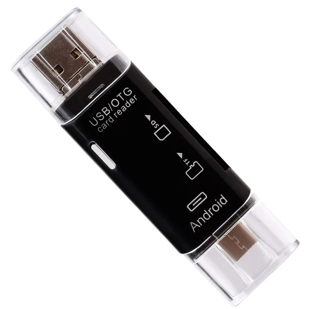 Адаптер для карт Type C и Micro USB OTG 3 в 1|Картридеры| |