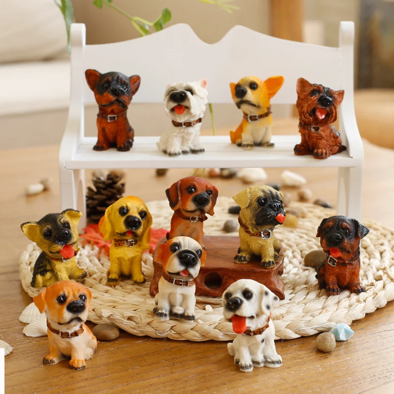 12 шт./лот прекрасный смола животных Pet Собаки кольцо для ключей Шнауцер вельш