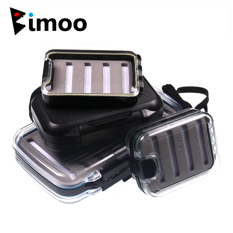 

Bimoo 1 шт., карманный ящик для ловли нахлыстом, водонепроницаемый чехол для Nymph, сухие влажные мухи, форель, карп, лосось, рыболовные снасти, коробки