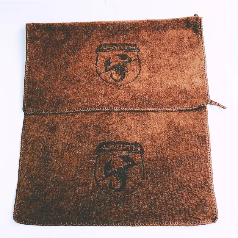 30*30CM Car Sticker Wash Microfiber Towel Cleaning For Abarth Styling | Автомобили и мотоциклы