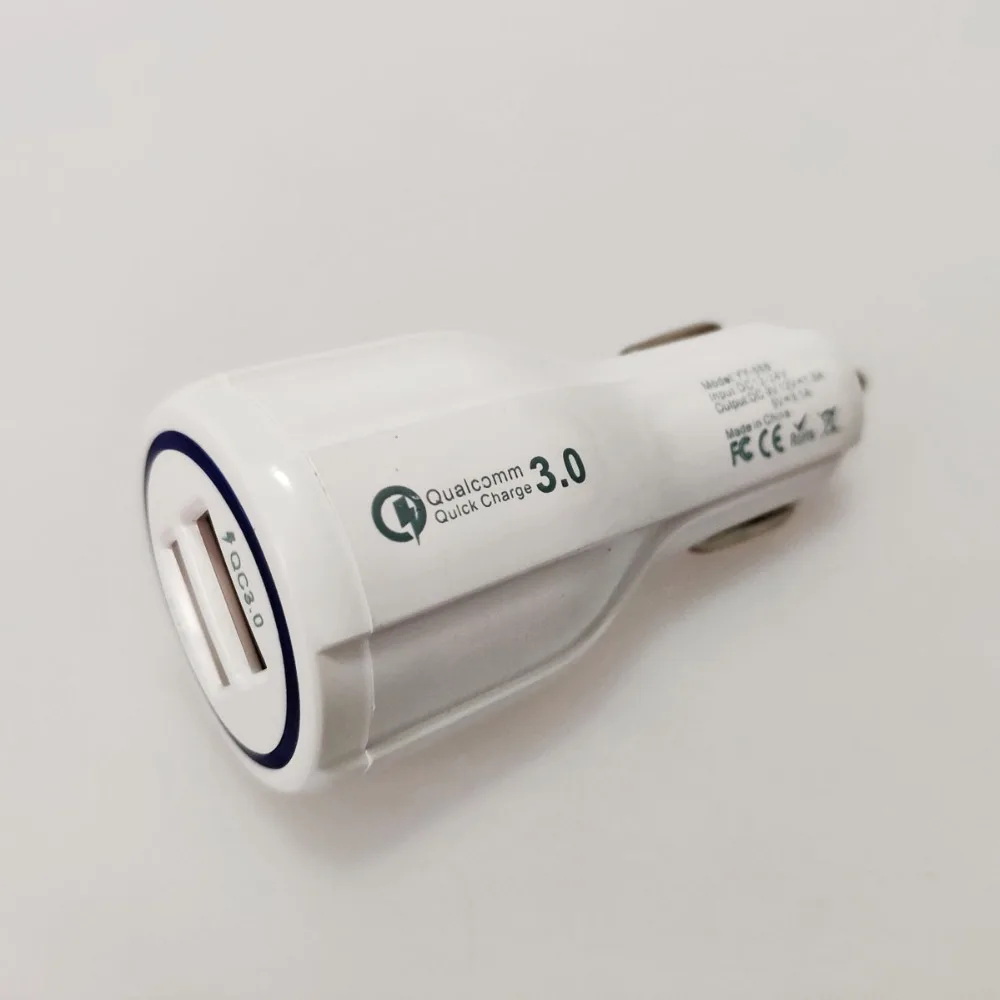 DIYSECUR Quick Charge 3 0 Автомобильное зарядное устройство мобильный телефон Dual Usb