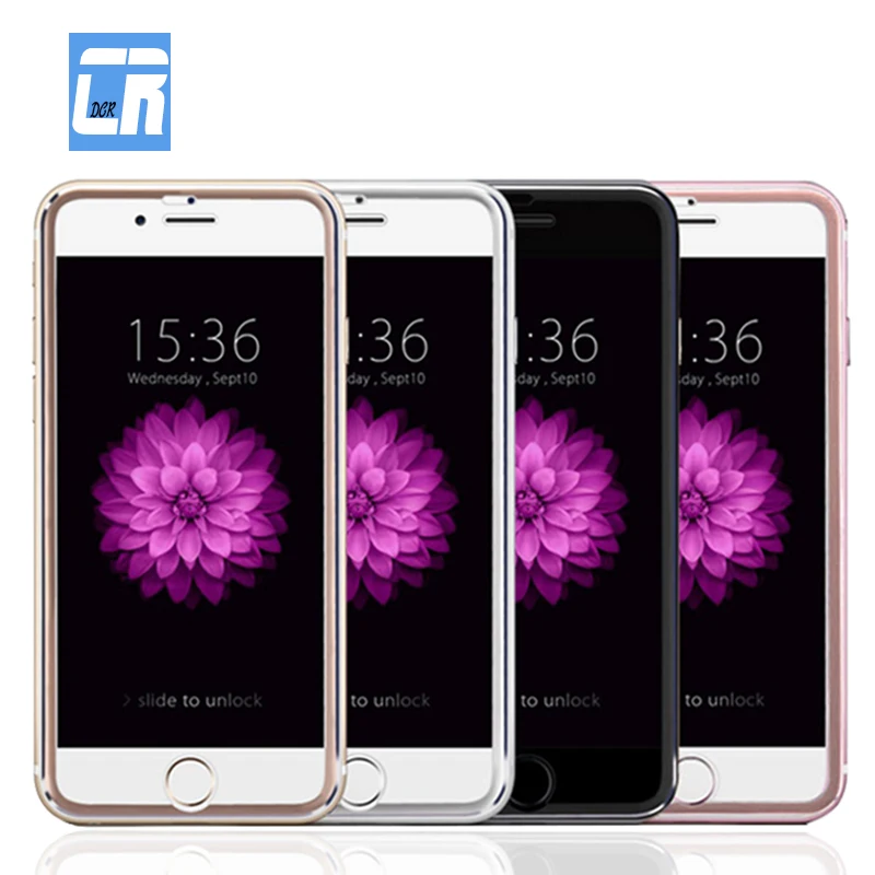DCR 9H полное покрытие закаленное стекло для iphone 6 6s Защита экрана 8 7 Закаленное