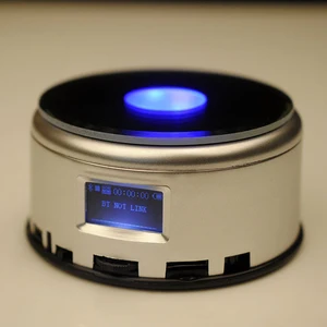 Светодиодный, цветной, светящийся, MP4, музыкальный, Bluetooth, базовый светильник, вращающийся, кристаллический дисплей, подставка-держатель