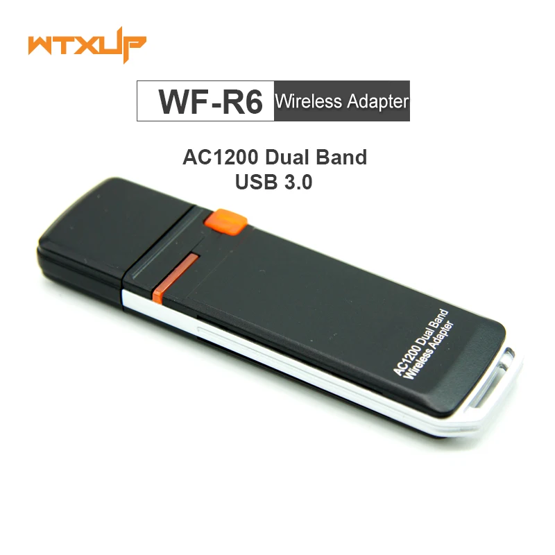 AC1200 беспроводной адаптер с двойным диапазоном 2 4G 5G USB 3 0 RTL8812AU двумя антеннами