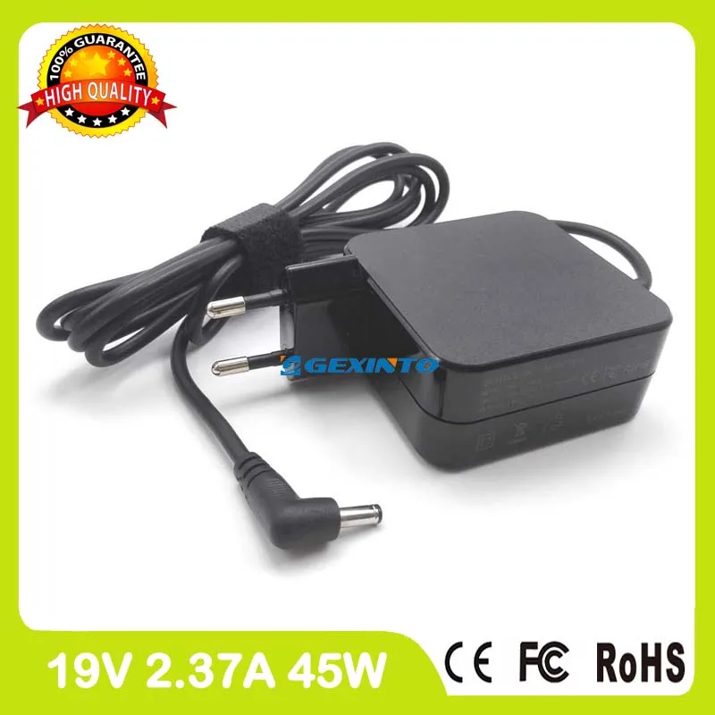 

Зарядное устройство для ноутбука Asus BX303UA, BX303UB, BX410UA, F302LA, F302UA, F441UA, F540LA, F540LJ, F540SC, 19 в, 2,37a, 45 Вт