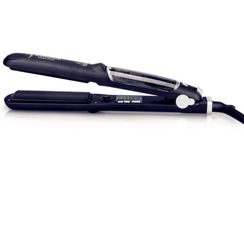 Утюжок с турмалиновым керамическим испарителем и функцией пара|professional hair