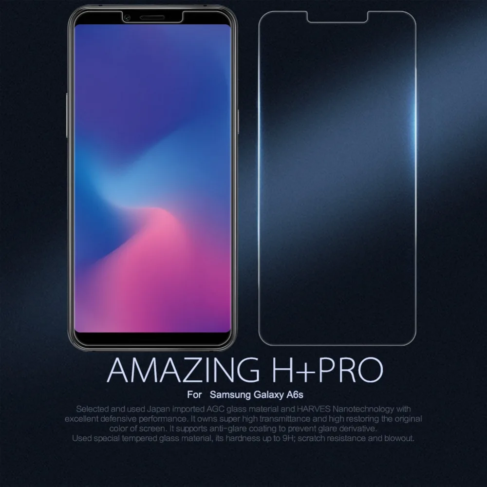 Для samsung Galaxy A6S стекло Nillkin H+ Pro Ультра тонкое закаленное стекло для защиты экрана для samsung Galaxy A6S Nilkin 2.5D стекло