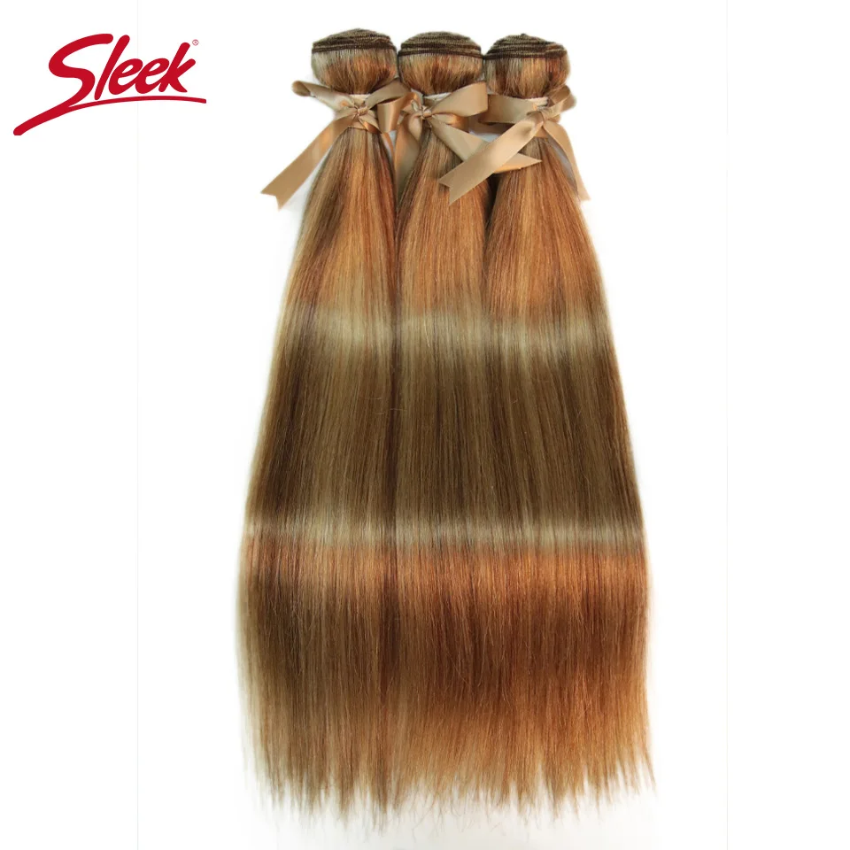 Гладкие Remy P8/22 P27/613 P6/22 пряди, перуанские вплетаемые волосы, 10-24 дюйма, прямые человеческие волосы для наращивания, блонд, пучок волос