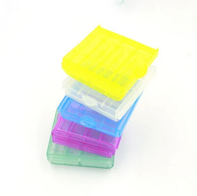 Универсальные пластиковые ящики для хранения батарей чехол типа AA AAA ящик 6 5x6 0x1 7