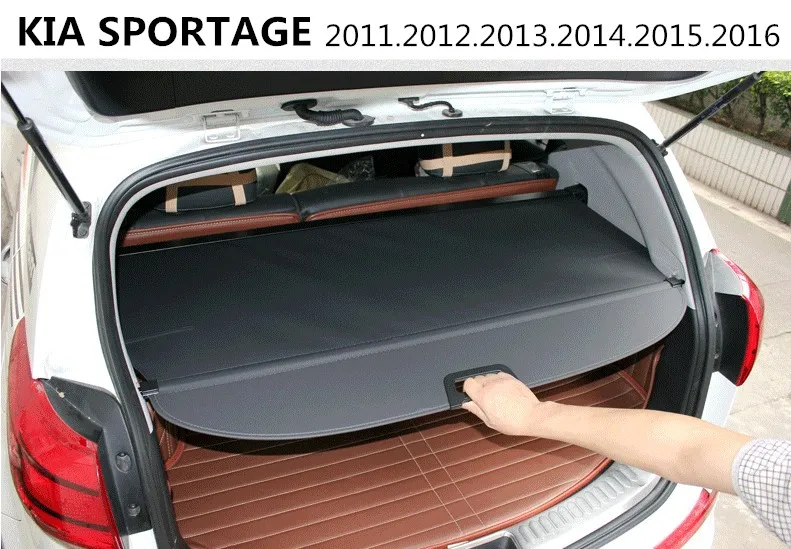 Задний багажник защитный щит грузовой Чехол для KIA SPORTAGE 2011 2012 2013 2014 2015 2016 cargo | Отзывы и видеообзор