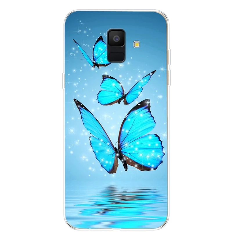 Мягкий силиконовый чехол для Samsung Galaxy A6 2018 Dual SIM SM A600 A600F Tpu Plus A605 A605F AB070 |