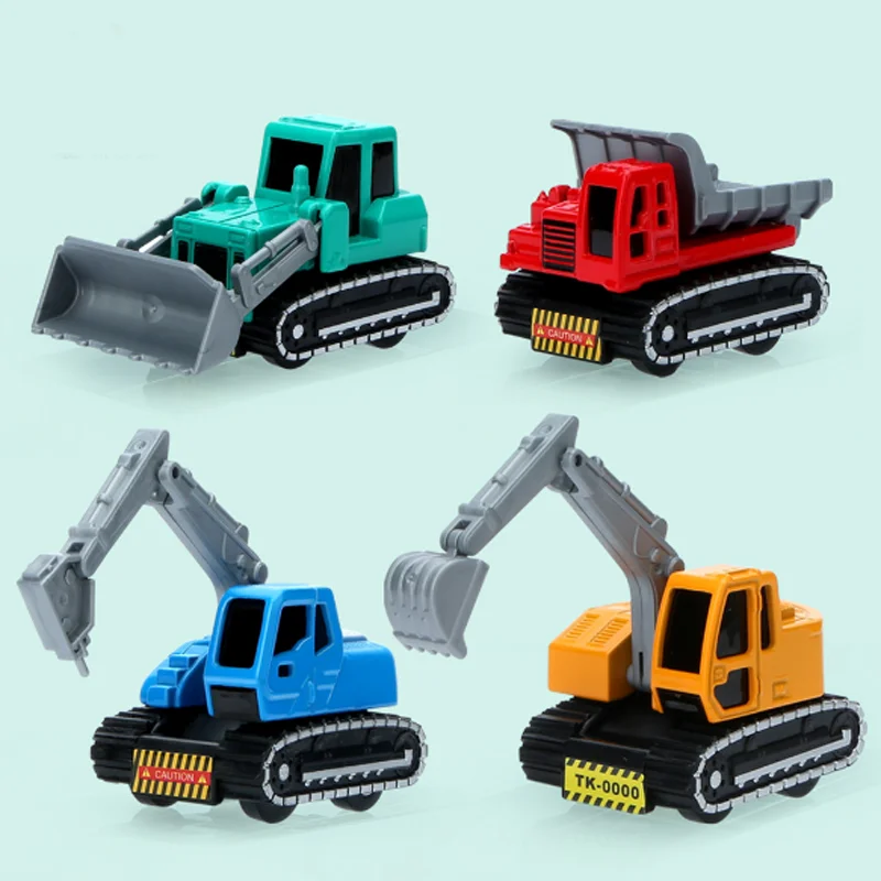 4 шт./компл. красочные электронные игрушки автоматическое управление Diecasts