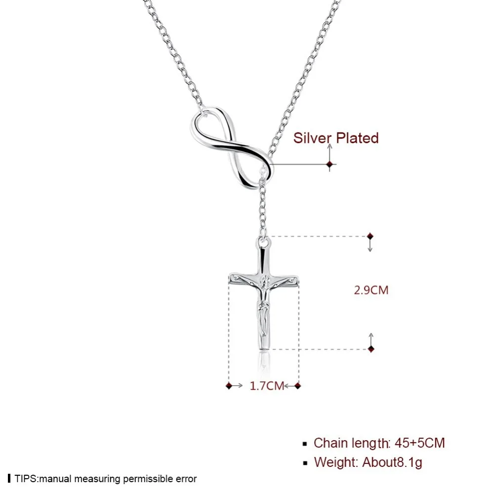 Кубическая цепь из циркония ожерелье s Бесконечность Крест Кулон для мальчиков