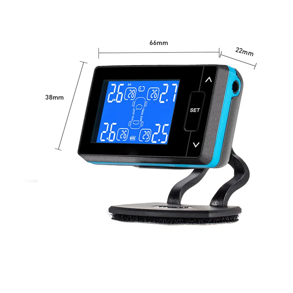 CAREUD U902 TPMS беспроводная система контроля давления в шинах+ 4 колеса шины Внешний датчик ЖК-батарея сменная