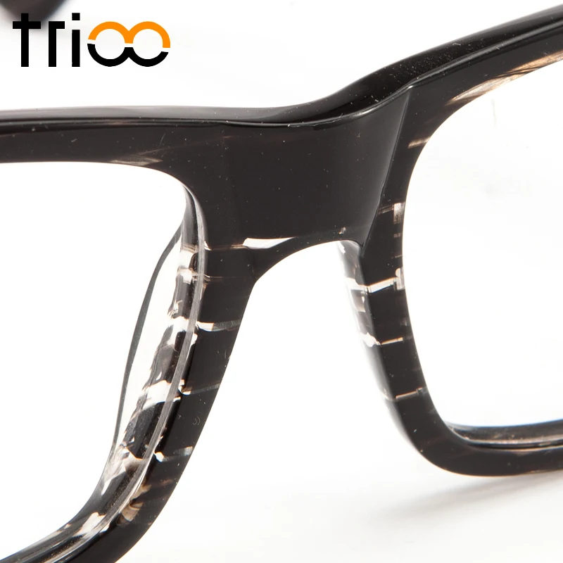 Мужские очки для коррекции близорукости TRIOO высококачественные квадратные