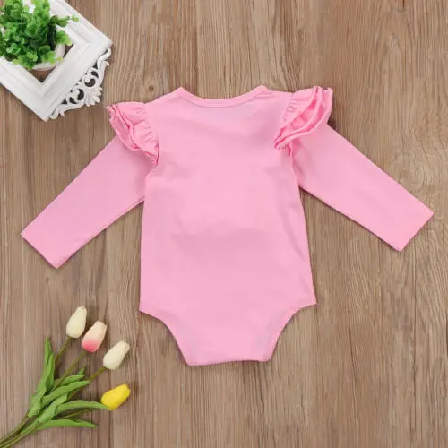 Боди с волшебным единорогом для новорожденных Комбинезоны маленьких девочек