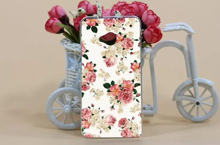 Красивый чехол для HTC One dual sim 802w 802d 802t с принтом цветов животных и башен телефона в