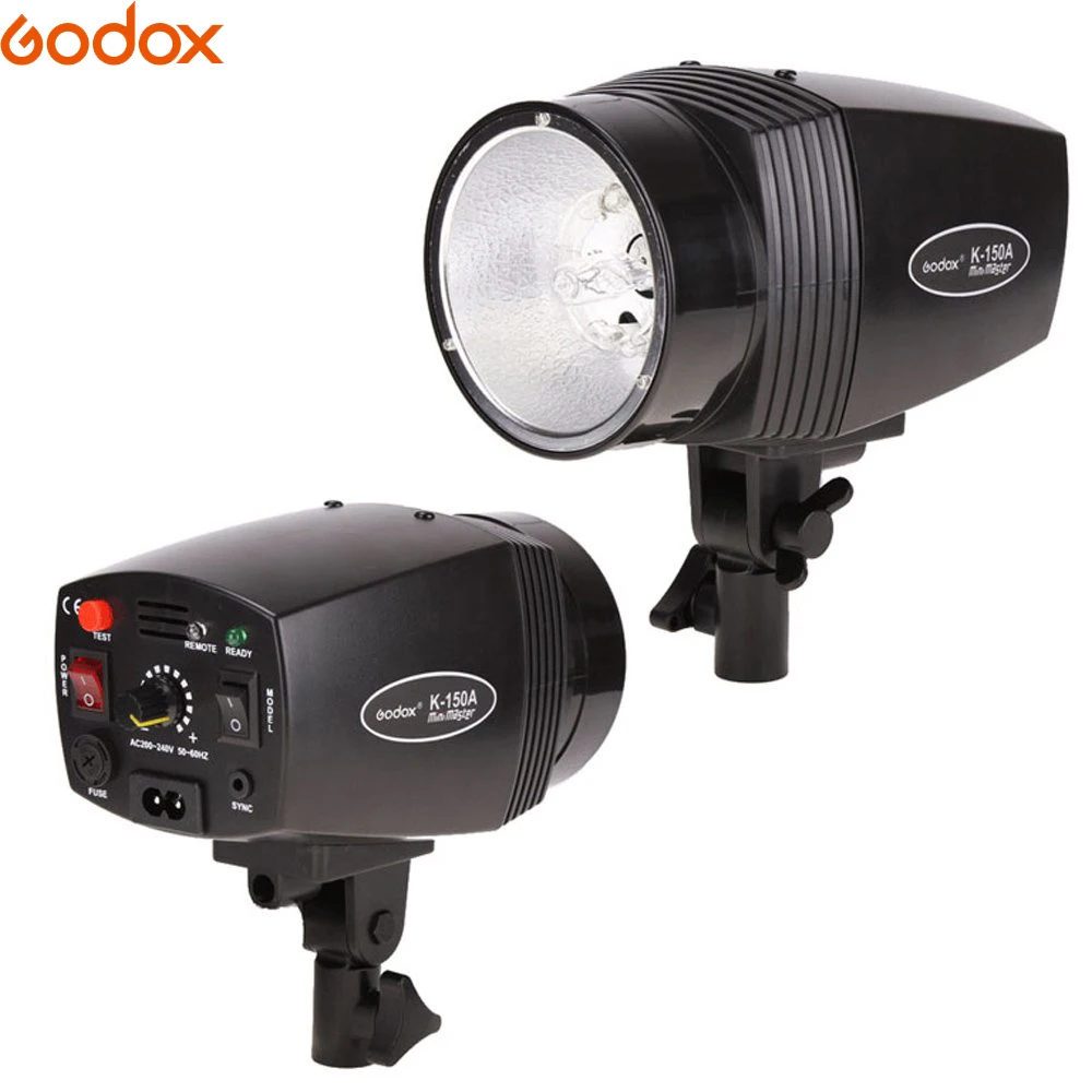 GODOX K-150A K150A K180A K-180A 180WS 150Ws Портативный Мини Мастер Студия Вспышка освещение Фотогалерея Мини Вспышка 110 В/220 В