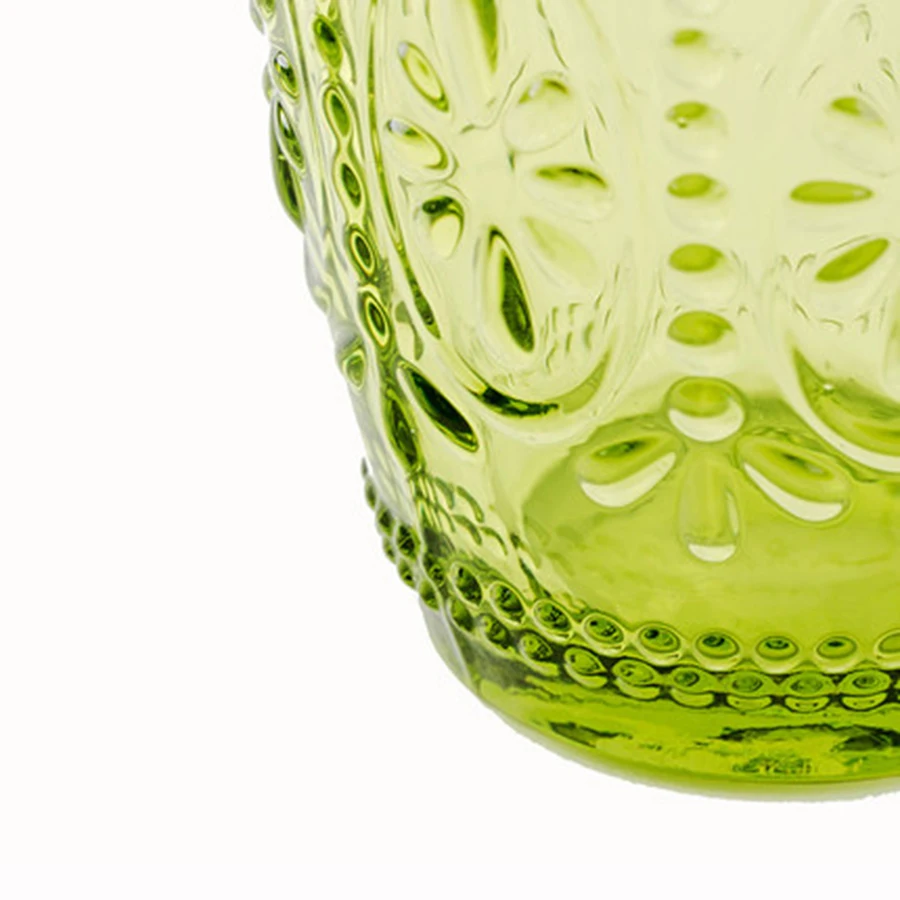 Европейская ретро чашка с резьбой домашняя стеклянная плотная кружка забавным