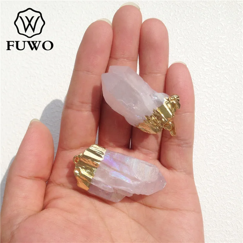 Fewo Angel Aura кварцевый Хрустальный точечный кластер пастельный Радужный