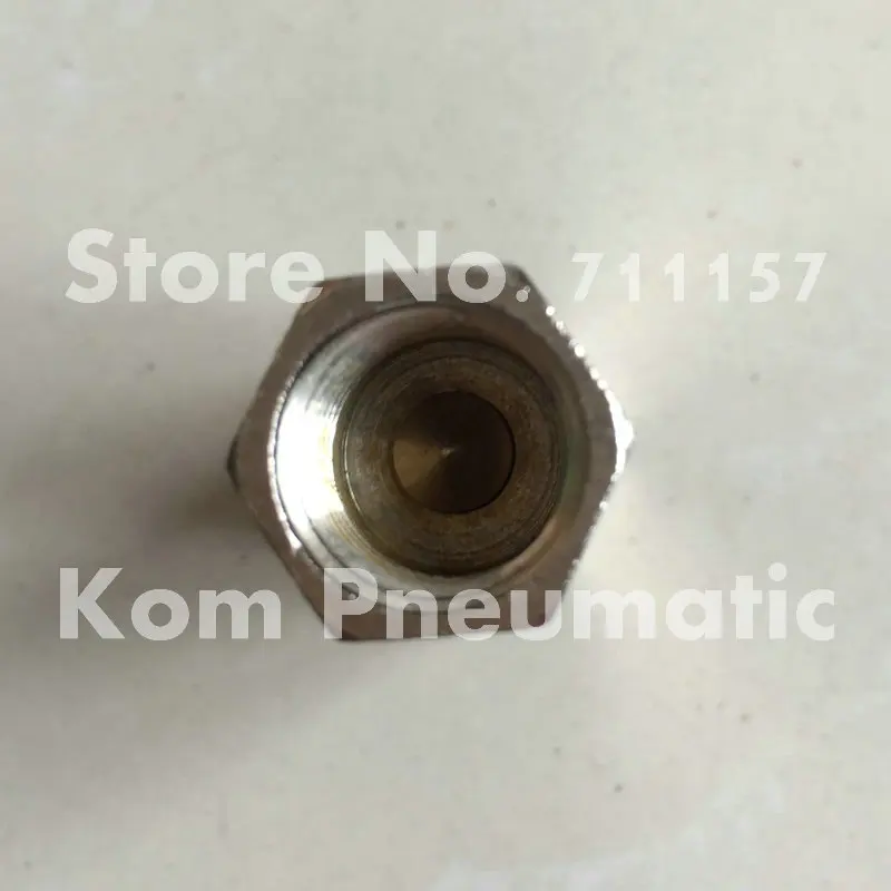Никель 1/8 &quotBSPP Женский односторонний воздушный обратный клапан дюйма полный