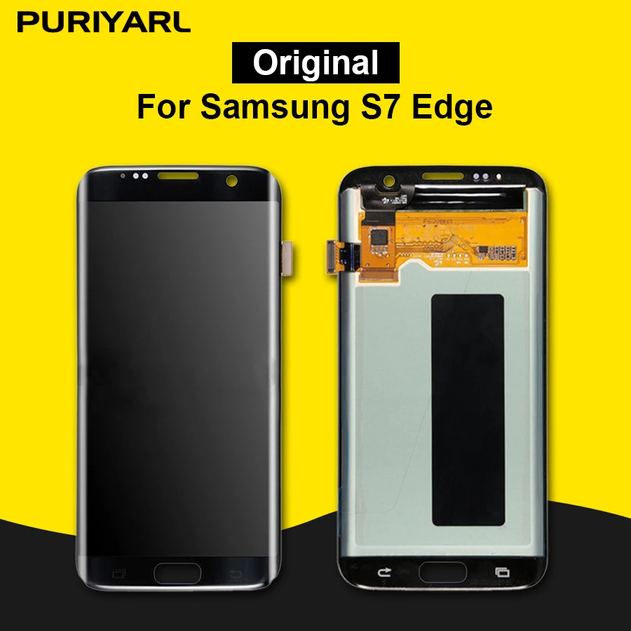 Применяется к Samsung Galaxy S7 Edge ЖК монитор G935F G935FD Комплект для замены + подарок AAA Quality