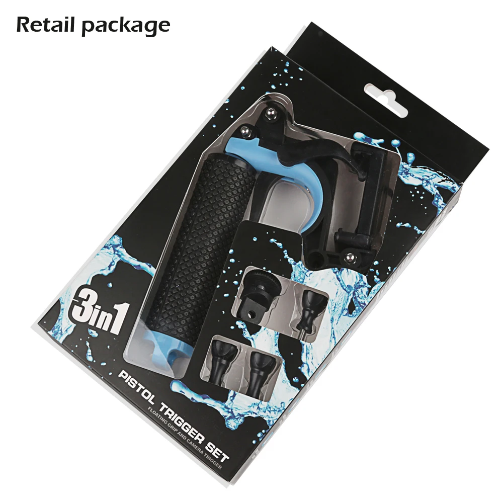 Плавающий поплавок рукоятка пистолет триггер Набор для DJI OSMO Yi 4K GoPro Hero 9 8 7 6 5 4 SJ4000