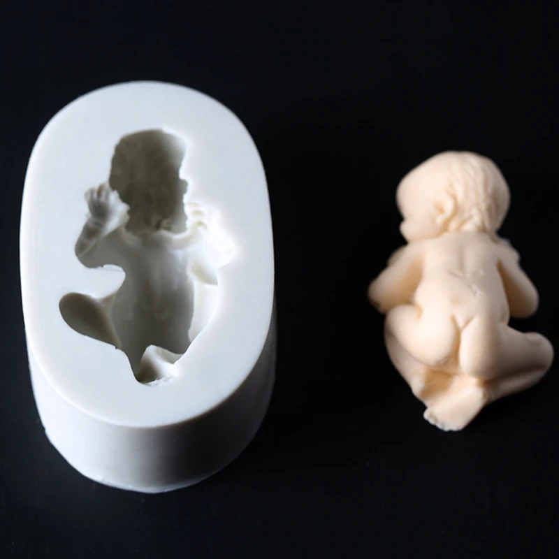 Силиконовая форма Angel Baby для мастики инструменты украшения тортов аксессуары