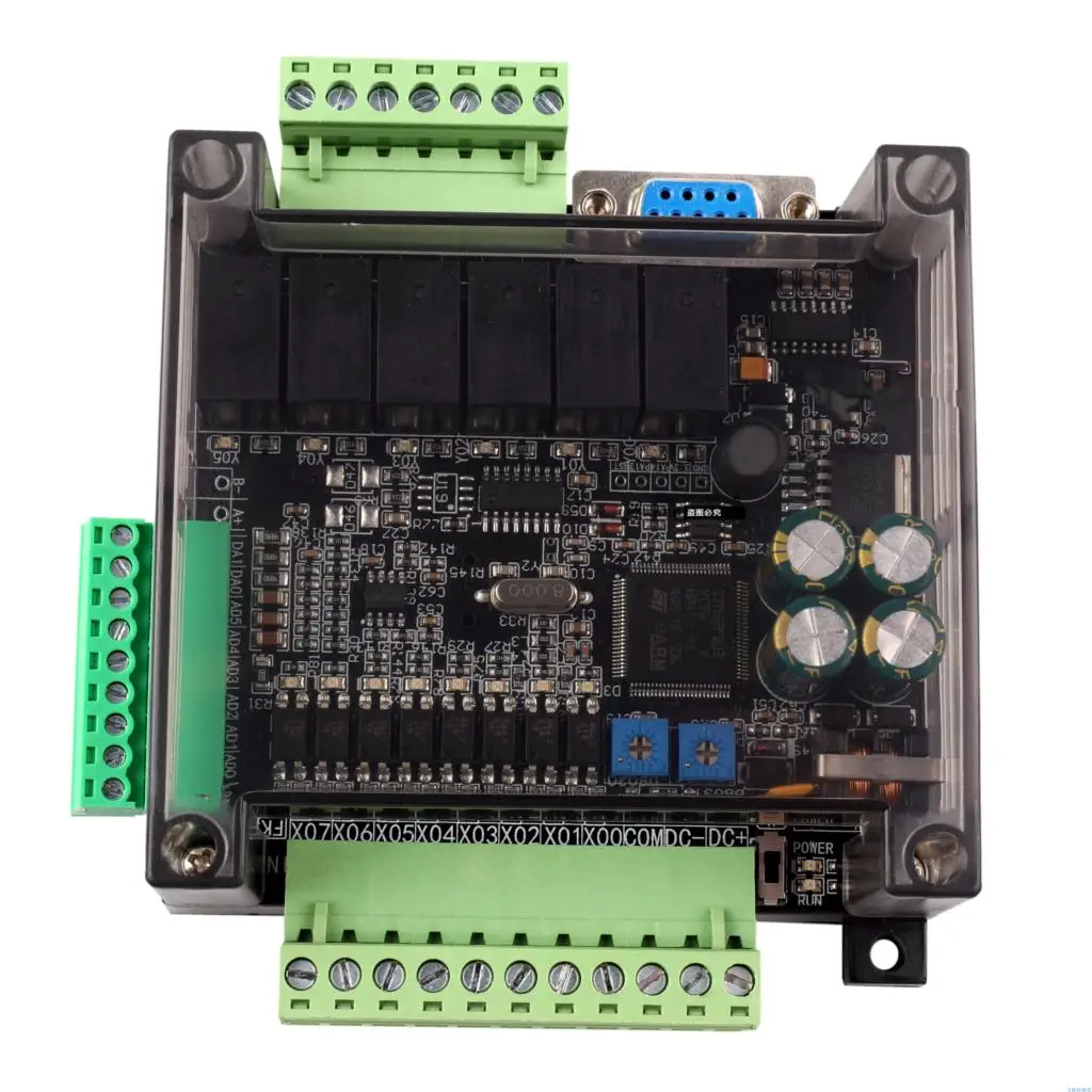 FX1N FX2N FX3U 14MR 14MT 6AD 2DA PLC RS232 RS485 с протоколом Modbus RTU ptz-камеры 24VDC РТК часы для Mitsubishi PLC