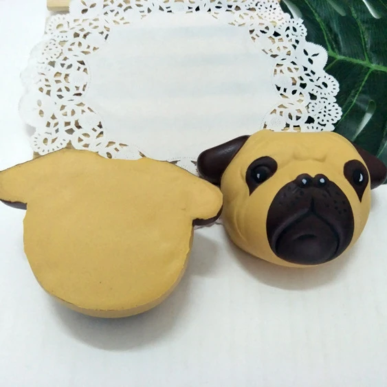 11 5*8*5 5 см милая собака голову Ароматические Squishy замедлить рост Squeeze Toy коллекция