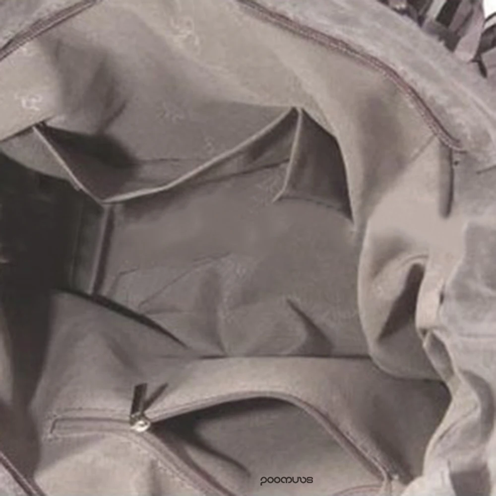 Женская Замшевая сумка мессенджер с бахромой и кисточками через плечо ранец