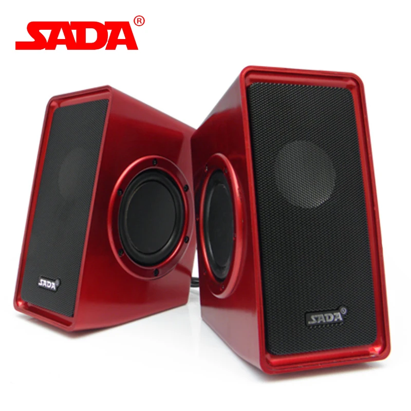SADA V 151 мини сабвуфер сильный стерео бас 5 Вт USB динамик объемный HIFI ПК s для