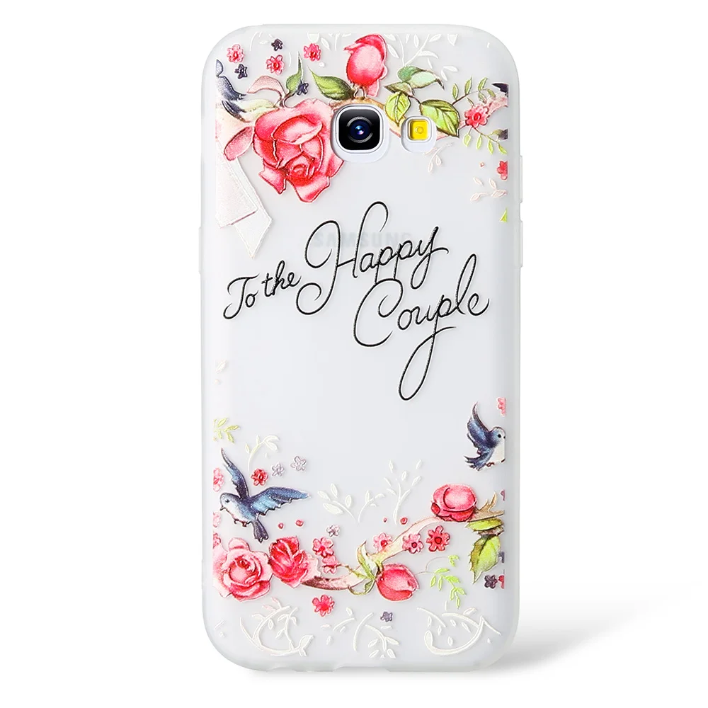 KISSCASE 3D цветок чехол для телефона Samsung Galaxy A3 A5 A7 J3 J5 J7 2016 2017 A8 2018 плюс силиконовый |