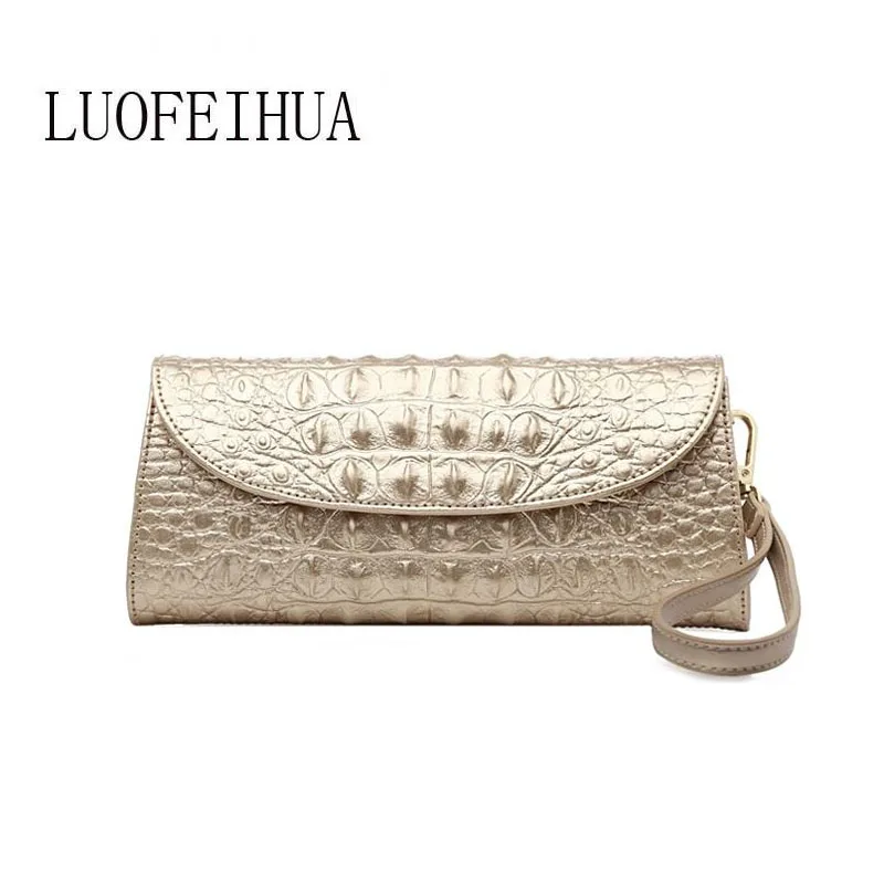 LUOFEIHUA 2019 новый оригинальный дизайн персонализированный Кожаный клатч вечерняя