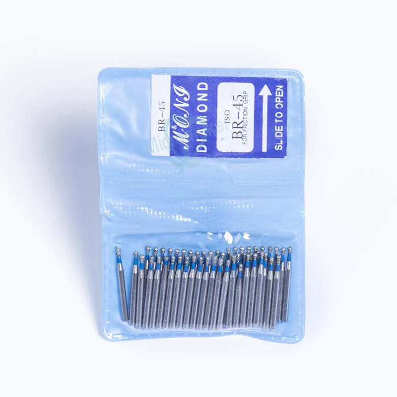 50 шт./пакет Dental Diamond FG высокоскоростные боры Dia Burs для высокоскоростного