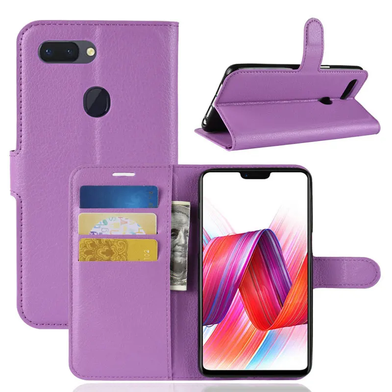 Чехол книжка OPPO F9 Pro F7 в стиле ретро кожаный чехол кошелек Oppo Find X R15 Etui Realme 2 A3S C2 3 Lite