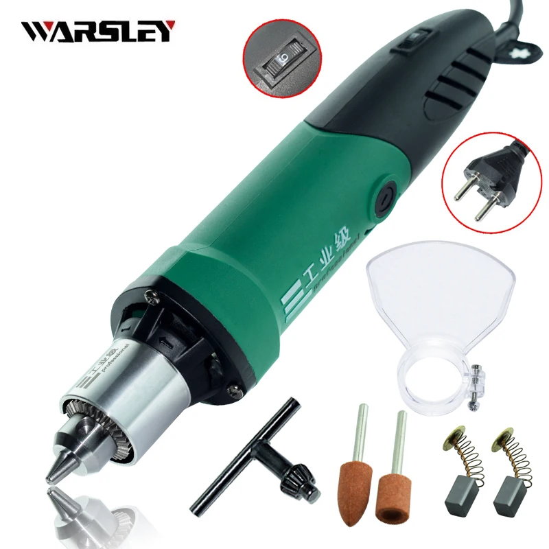 Dremel Стиль Мини электрическая дрель гравер с 6 позициями переменной скорости forDremel вращающиеся инструменты с гибким валом и