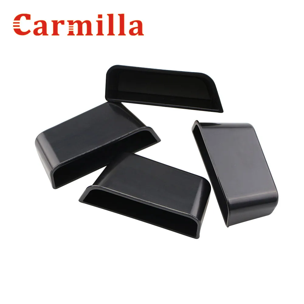 

Carmilla Car 4X Black Front & Rear Door Armrest Secondary Storage Box Container Holder For Ford Fusion Mondeo 2013 2014 2015
